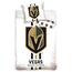 Pościel bawełniana NHL Vegas Golden Knights White, 140 x 200 cm, 70 x 90 cm