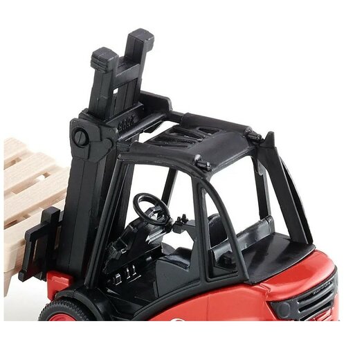 Bruder 2511 Високопідйомний візок Linde з 2 палетами, 1:16, 29 x 22 x 9 см
