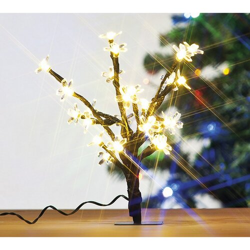 Dekorativní stromek s LED, 25 cm