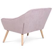 Dvoumístná pohovka AK-322 PINK2, růžová
