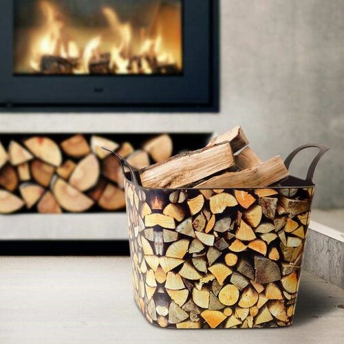 Univerzálny flexi kôš Wood 36 l, 39 x 39 x 30 cm