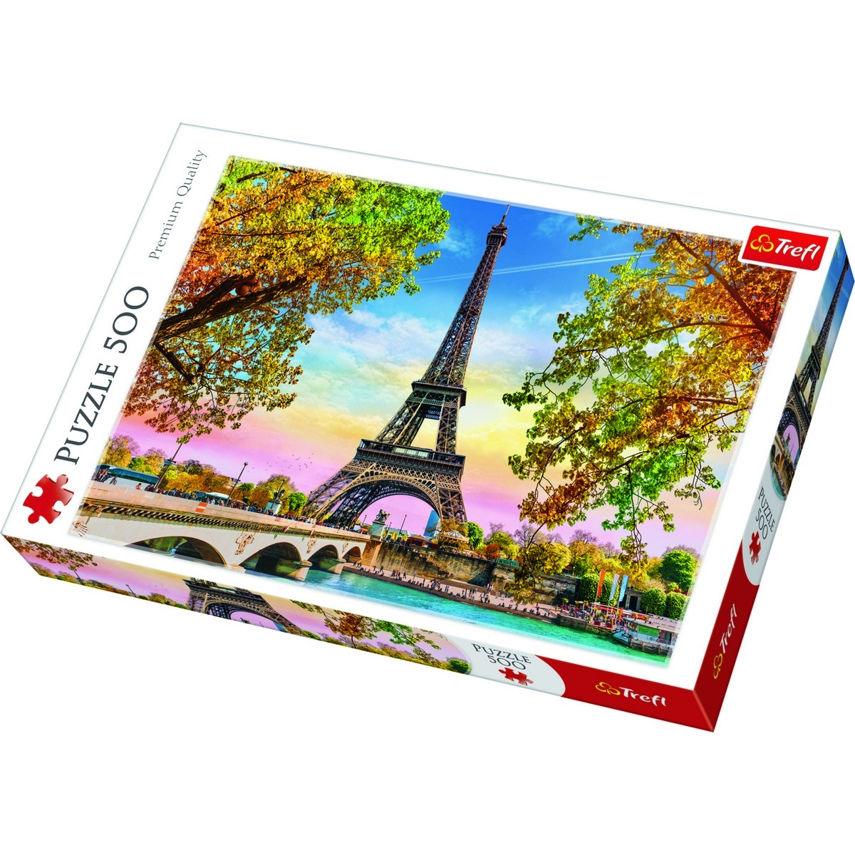 Obrázok Trefl Puzzle Romantický Paríž, 500 dielikov