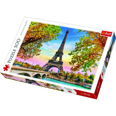 Trefl Puzzle Romantický Paríž, 500 dielikov