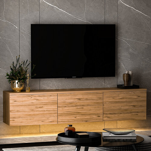 Neon Illuminated Atlantic Pine TV-állvány