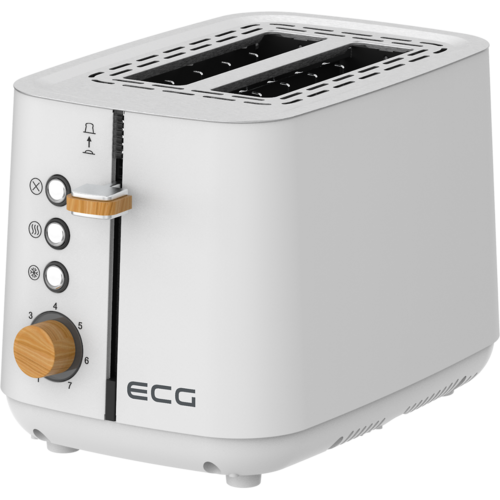 Prăjitor de pâine ECG ST 2768 Timber White