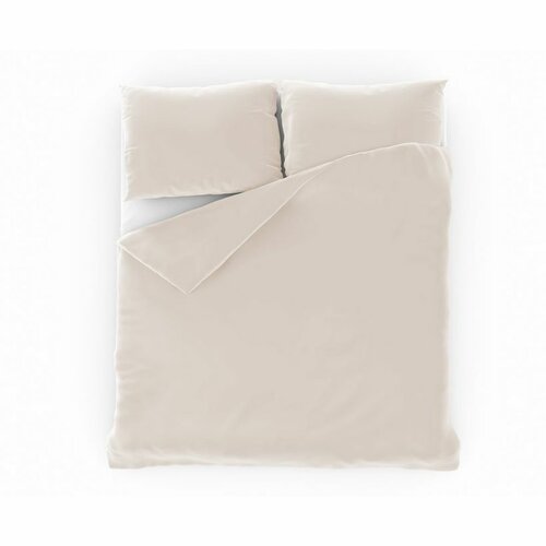 Lenjerie de pat Kvalitex din bumbac alb, 220 x 200 cm, 2 buc. 70 x 90 cm