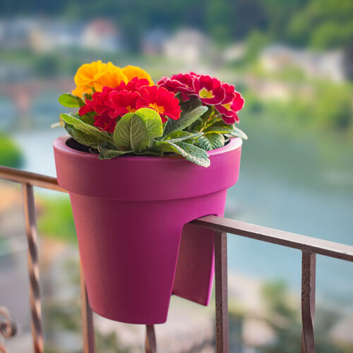 Lofly Railing Flowerpot fuksija , 24,5 cm