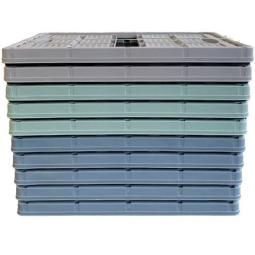 Składana skrzynia transportowa Aurora 32 l, 48 x35 x 24 cm, niebieska