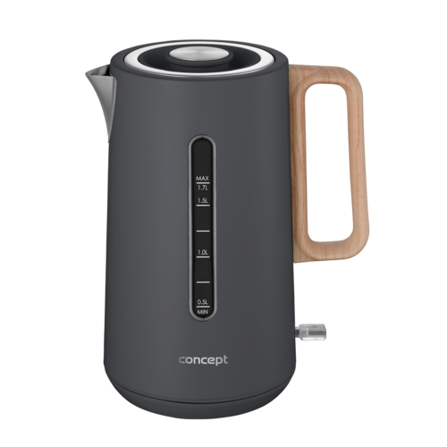 Concept RK3370 ceainic electric din oțelinoxidabil Modern, 1,7 l