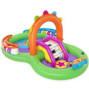 Bestway Nafukovacie vodné hracie centrum Sing and Splash, 295 x 190 x 137 cm