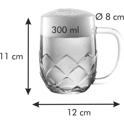 Tescoma Pahar de bere myBEER Lupulus, 0,3 l