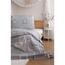Jerry Fabrics Pościel bawełniana Kostki szary, 140 x 200 cm, 70 x 90 cm