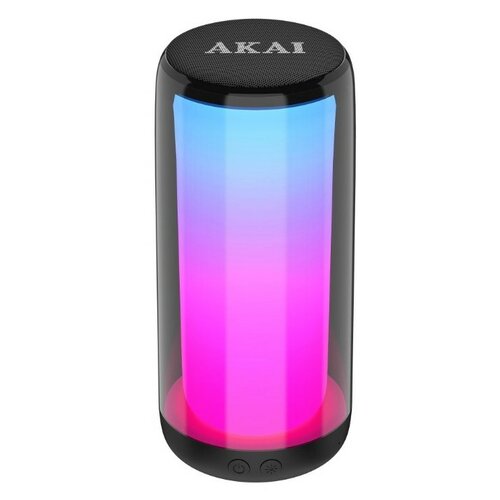 Levně AKAI CS2 Glow, BT repro s LED světlem