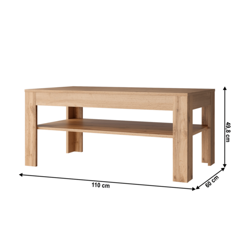 MORATIZ coffee table, wotan oak