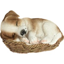 Decorațiune de grădină Câine Fizz, maro, 17 x 9x 11,5 cm Decorațiune de grădină Câine Fizz, maro, 17 x 9x 11,5 cm