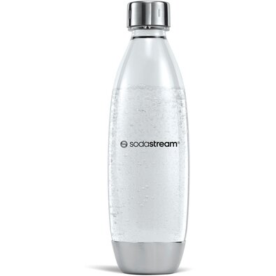 Sodastream steklenica Fuse Metal 1 l, primerna zapomivanje v pomivalnem stroju