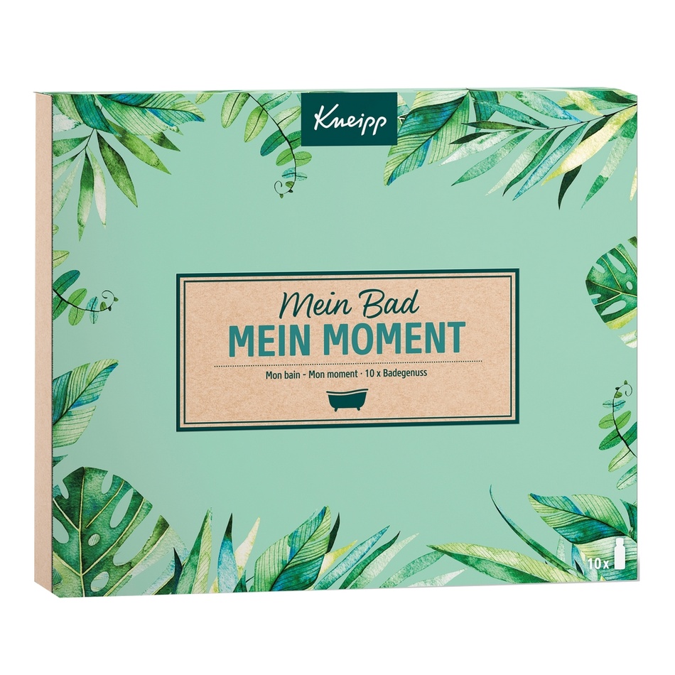 Levně Kneipp Dárková sada olejů do koupele Můj moment, 10 x 20 ml