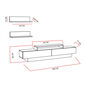 Stolik pod telewizor Lucca White