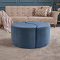 Taburet Alis Puf Blue