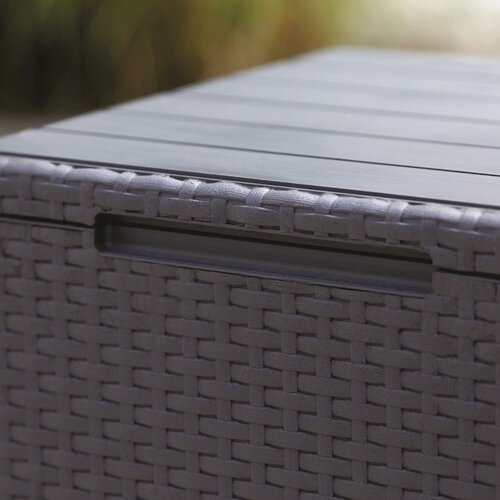 Keter stolik do przechowywania Vigo, 37 x 37 x 37 cm, grafitowy