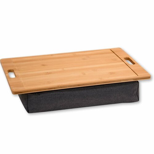 Kesper 77622 Taca na kolana bambus, 45 x 31 x 8 cm