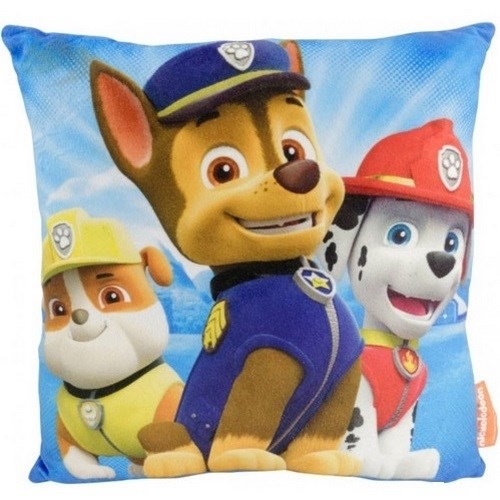 Cure Pink Vankúšik Paw Patrol blue, 40 x 30 cm