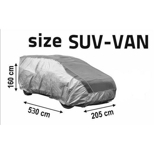 Compass Zaščitna ponjava proti toči SUV-VAN, 530 x205 x 160 cm