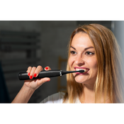 Konzept ZK4011 Schallzahnbürste mit  Reiseetui PERFECT SMILE, Schwarz