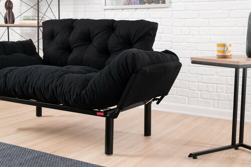 Klappsofa Nitta Black
