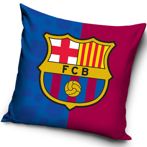 Polštářek FC Barcelona Erb 2, 40 x 40 cm