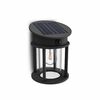 Okrągła oprawa Philips Geri UltraEfficient solarLED z czujnikiem, antracytowa, 3,2 W, 2700 K