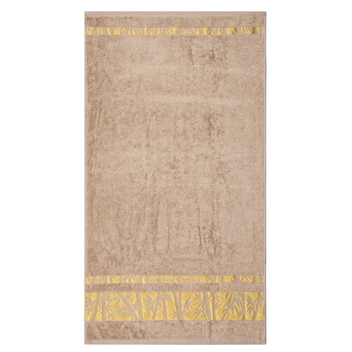 Prosop Bamboo Gold maro deschis, 50 x 90 cm