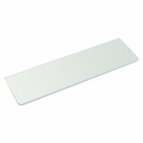 Raft SAPHO 22479, 30 x 10 x 0,8 cm, sticlă albă