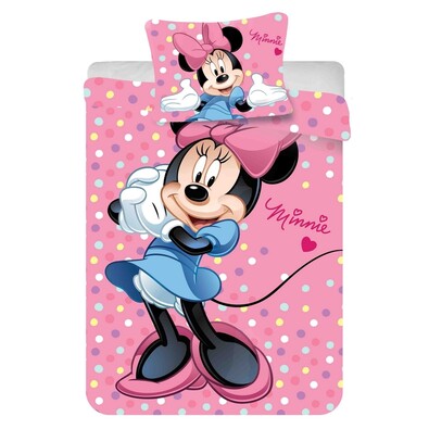 Pościel dziecięca Myszka Minnie 2016 micro, 140 x 200 cm, 70 x 90 cm