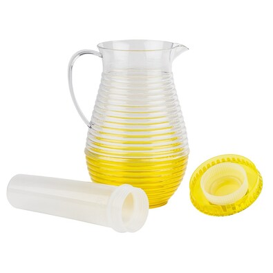 Dzbanek z wkładką chłodzącą, żółty