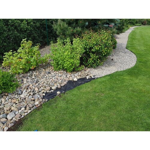 Amispol Versteckter Gartenbordstein, 12,5 x 1200cm