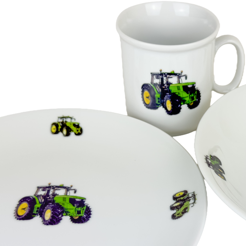 Thun 3-tlg. Kinder-Esszimmer-Set Neuer Traktor