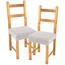 Husă șezut scaun 4Home ComfortPlus Geometry, 40 - 50 cm, set 2 buc.