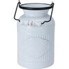 Dekorative Milchkanne Flowers & Garden Hellgrau,14 x 26 cm