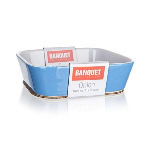 Banquet Ceramiczna miska do zapiekania ONION, 17 x 17 x 5 cm