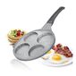 Banquet Pfanne für 4 Hefepfannkuchen mit Antihaft-Oberfläche Granite Grey, Durchmesser 26 cm