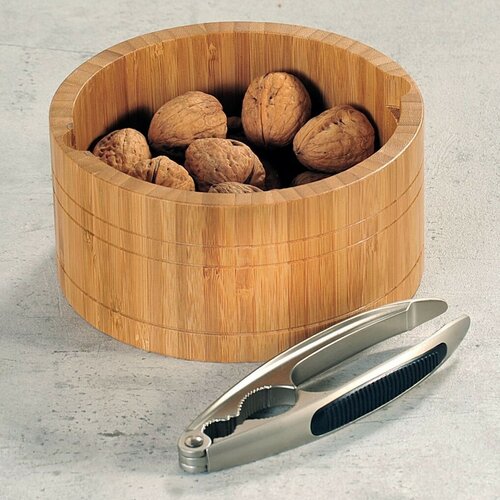 Kesper 62822 Posoda za orehe z lupilnikom okrogla,premer 16,6 cm