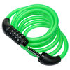 Jekleni kodirani vrvni ključavnicaRL.567.8x1800.ZEL zelena, 180 cm