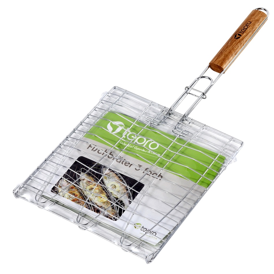 Tepro 8525 3 halas rács fa fogantyúval termék 2. képe