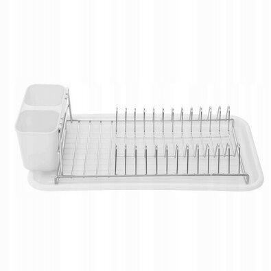 Scurgător de vase Florina Stretto 44 x 24 x 12cm, alb