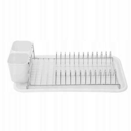 Scurgător de vase Florina Stretto 44 x 24 x 12cm, alb