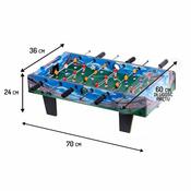 Ecotoys Stolný futbal 70 x 36 cm, modrá