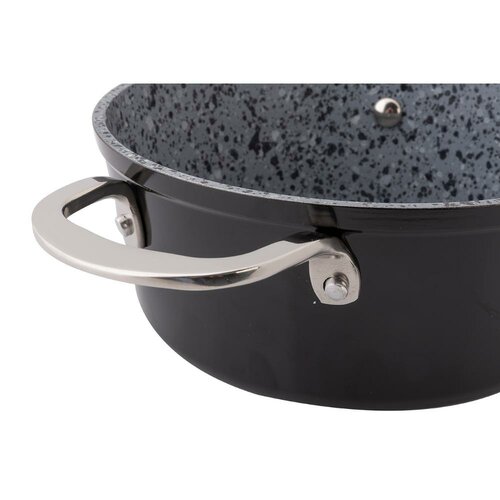 Lamart LT1253 ponev z pokrovom Granit, premer 20cm