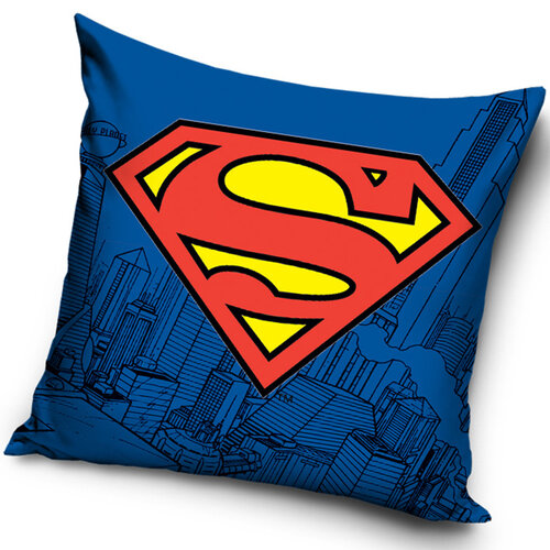 Kopfkissenbezug Superman, 40 x 40 cm