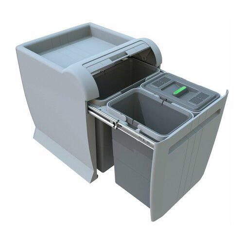 Elletipi Вбудований кош для сміття CITY -  висувний, 12 + 8 + 8 l